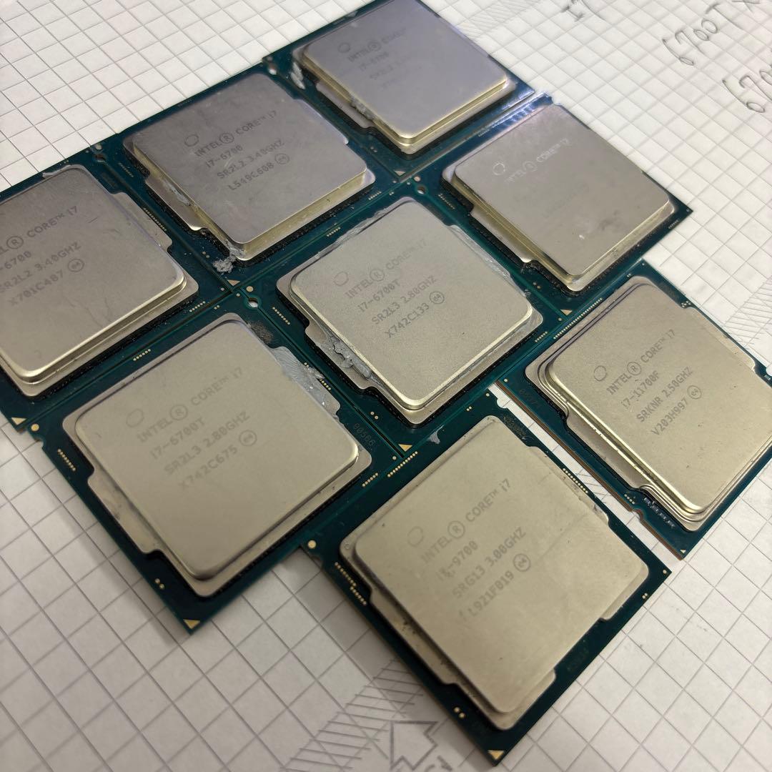 まとめて8個 CPU Intel Core i7シリーズ