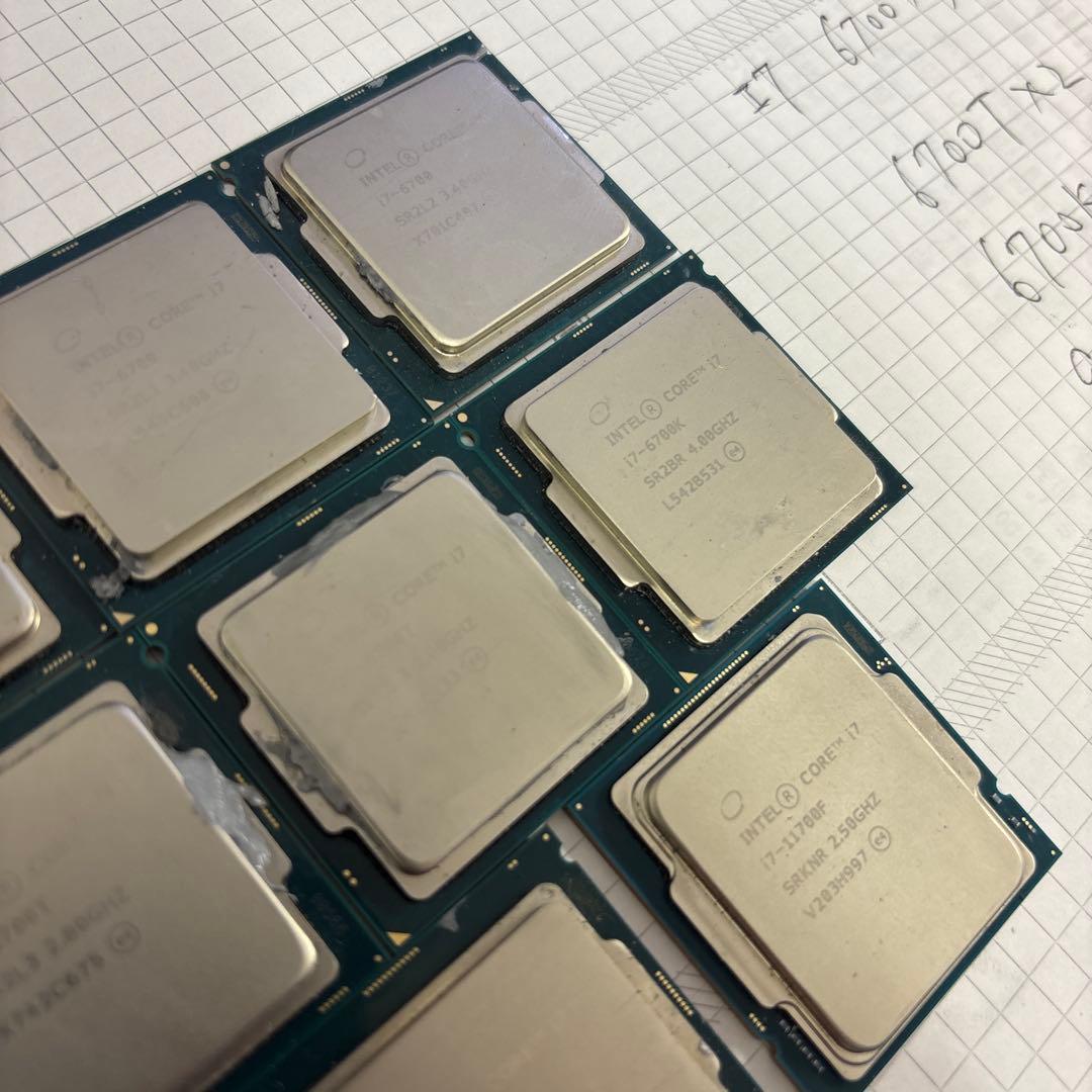 まとめて8個 CPU Intel Core i7シリーズ