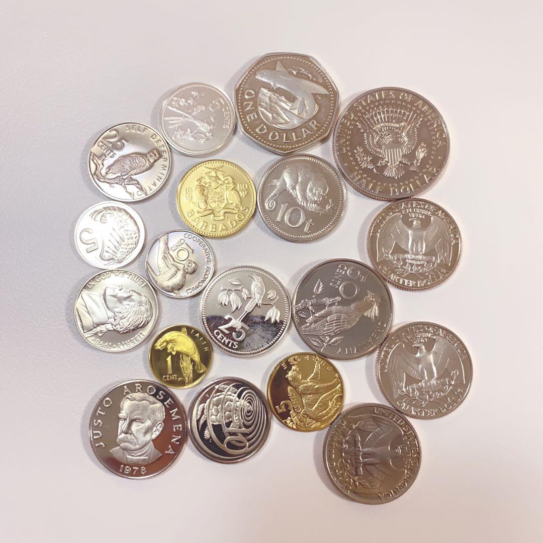 外国　72枚セット！！✨　プルーフ入り