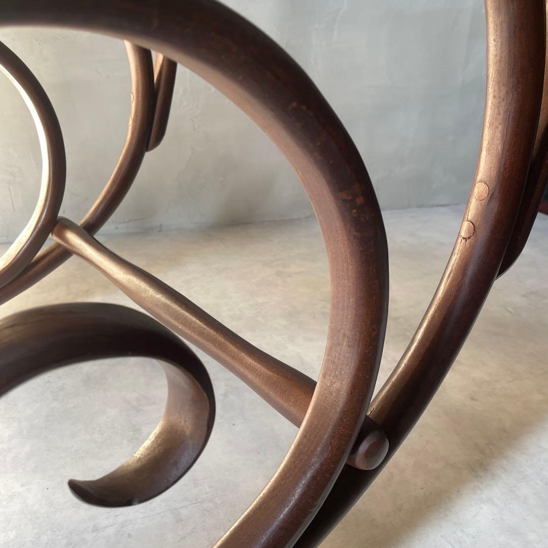 トーネット　マルニ　ベントウッド　ロッキングチェア　ラタン　曲木　ヴィンテージ