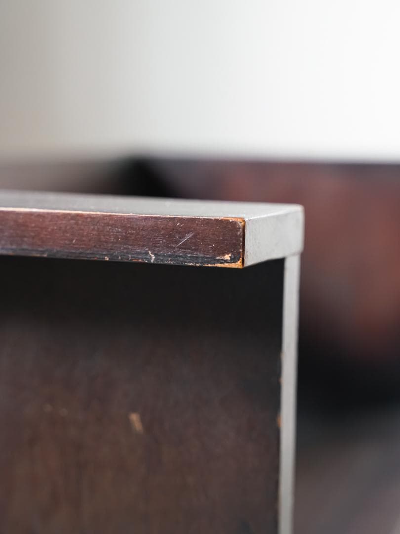 古道具 アンティーク マガジン/レコードラック 収納 ジャパニーズモダン