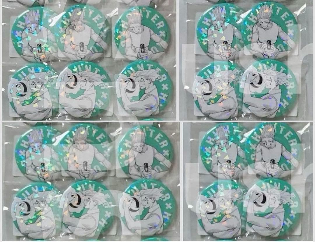 ハンターハンター HUNTER×HUNTER オールスター缶バッジ ヒソカ 20