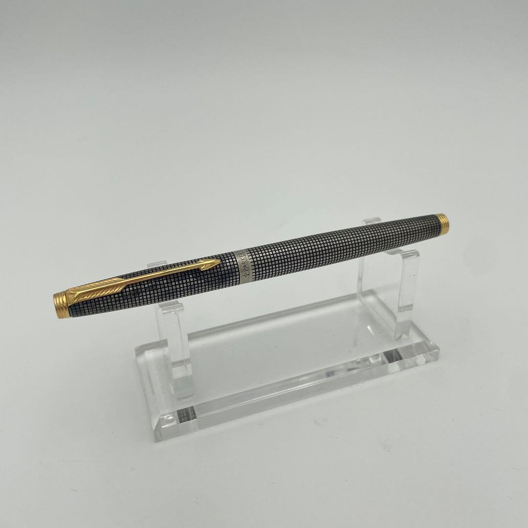 PARKER パーカー 万年筆 14K シルバー ブラック