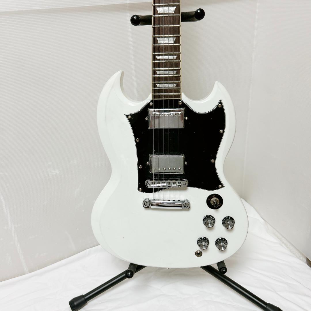 美品 Blitz by AriaPro ブリッツ SG エスジー ホワイト 白