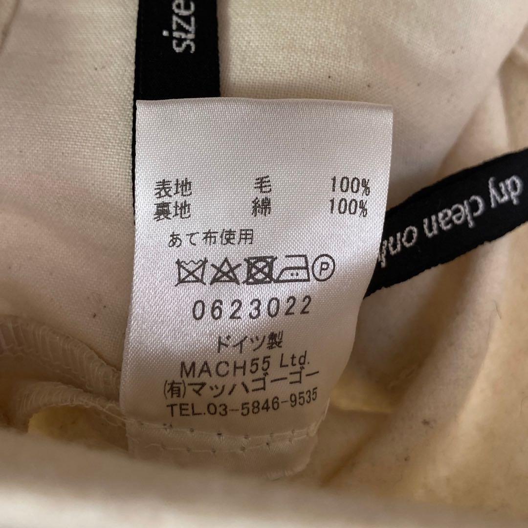 FRANKLEDER ウールパンツ ベージュ M カジュアル シンプル