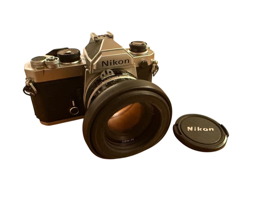 Nikon FM 一眼レフカメラ 50mm f/1.4レンズ付き