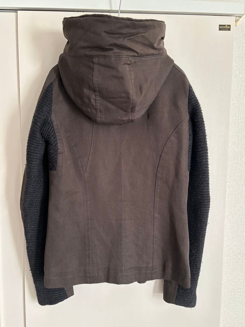 ダークブラウン スリムフィットジャケット