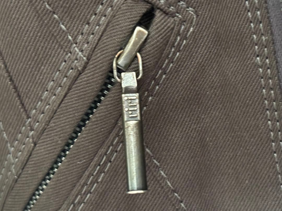 ダークブラウン スリムフィットジャケット