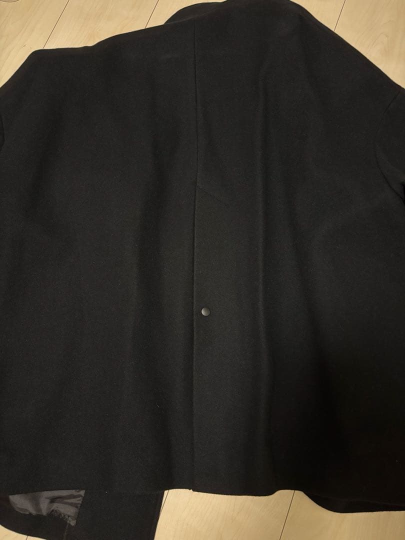 新品未使用 yuni ウールショートコート クロ