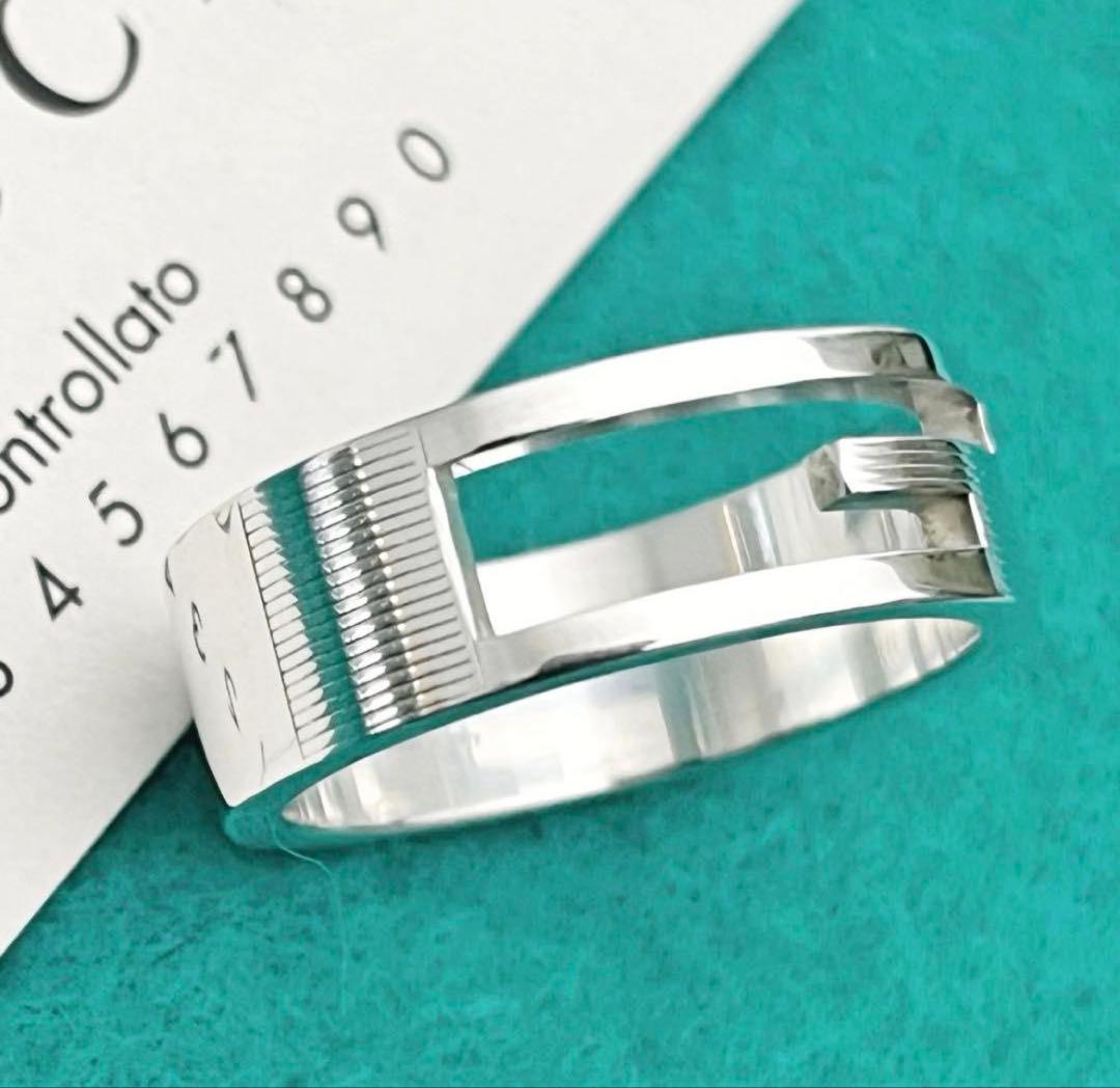 極美品‼️GUCCI 指輪　Gリング 24号