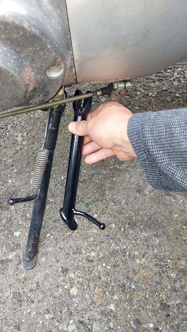 ビラーゴ250フォークジョイント150ｍｍ 延長 Φ33延長スタンド