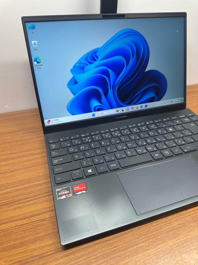 Windowsノート本体 ASUS Zenbook 14 Ryzen 7 4700 8GB 512GB