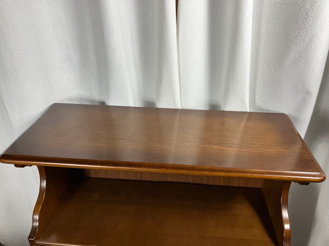 最終値下げ　カリモク コロニアル サイドチェスト / レトロ電話台 キャビネット