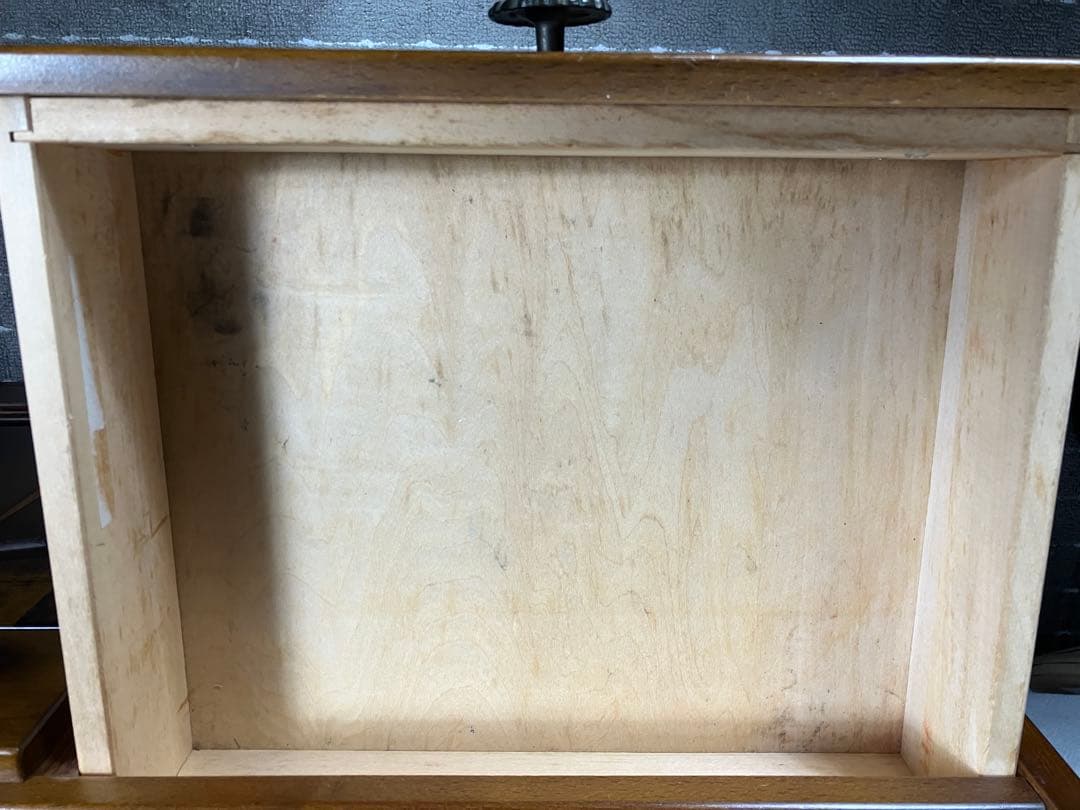 最終値下げ　カリモク コロニアル サイドチェスト / レトロ電話台 キャビネット