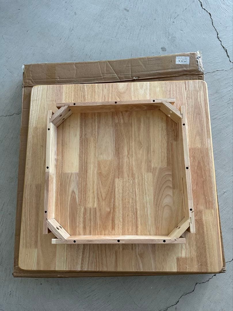 L09 テーブル オック無垢 木製 カフェテーブル 2幅80cm 高さ75cm