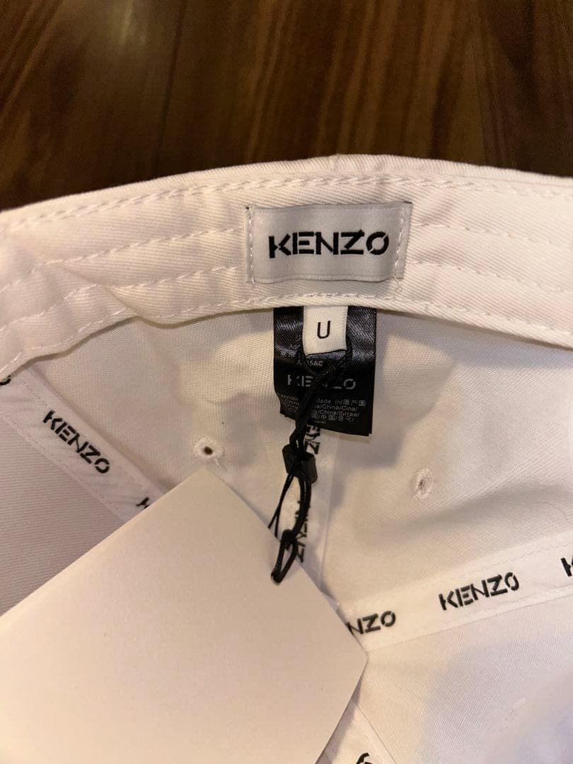 KENZO ホワイト キャップ