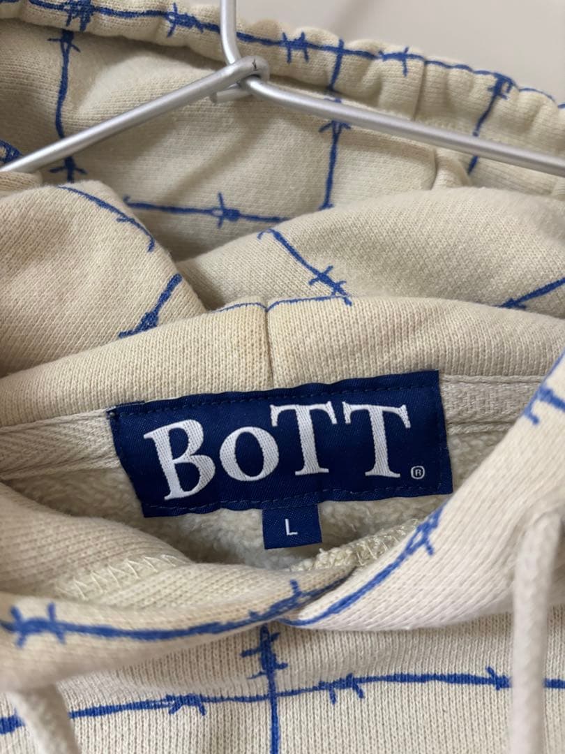 BoTT ボット / Barbwire Hoodie フーディー　L