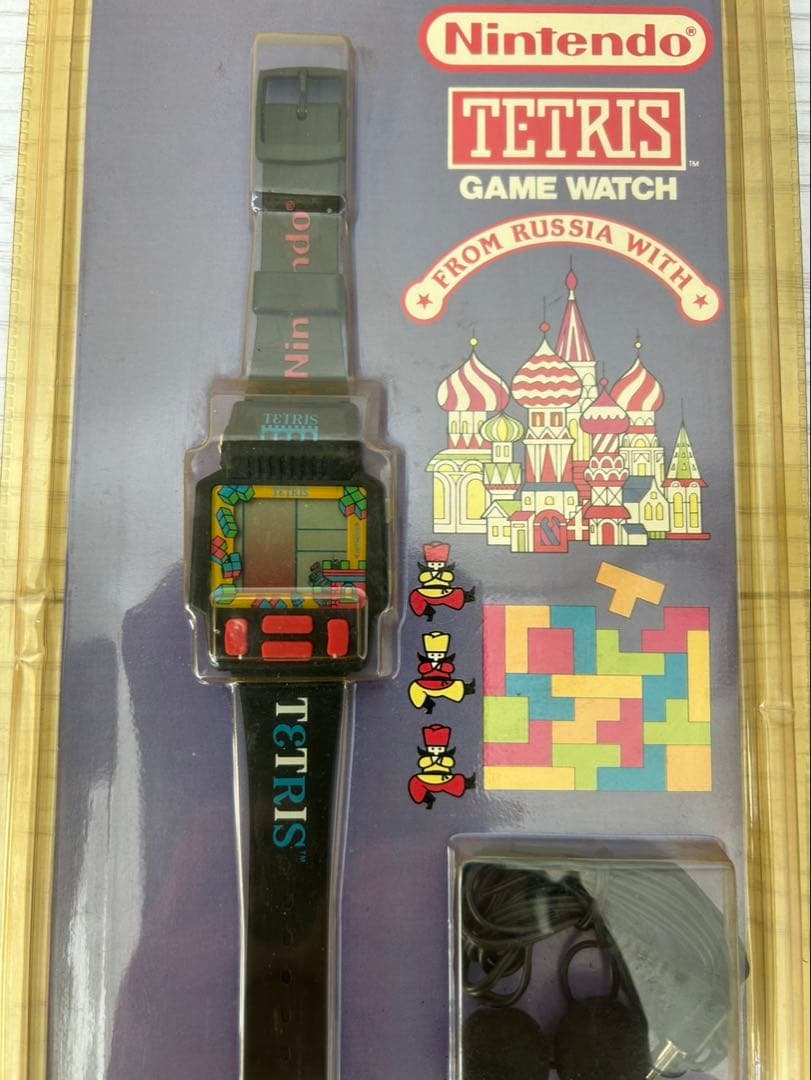 超希少 未開封1990年ゲームウォッチテトリス