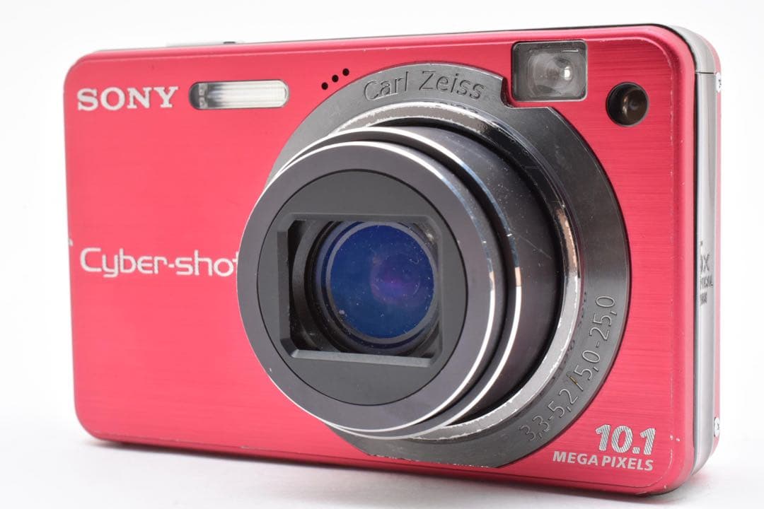 SONY Cyber-shot DSC-W170 10.1メガピクセル 赤