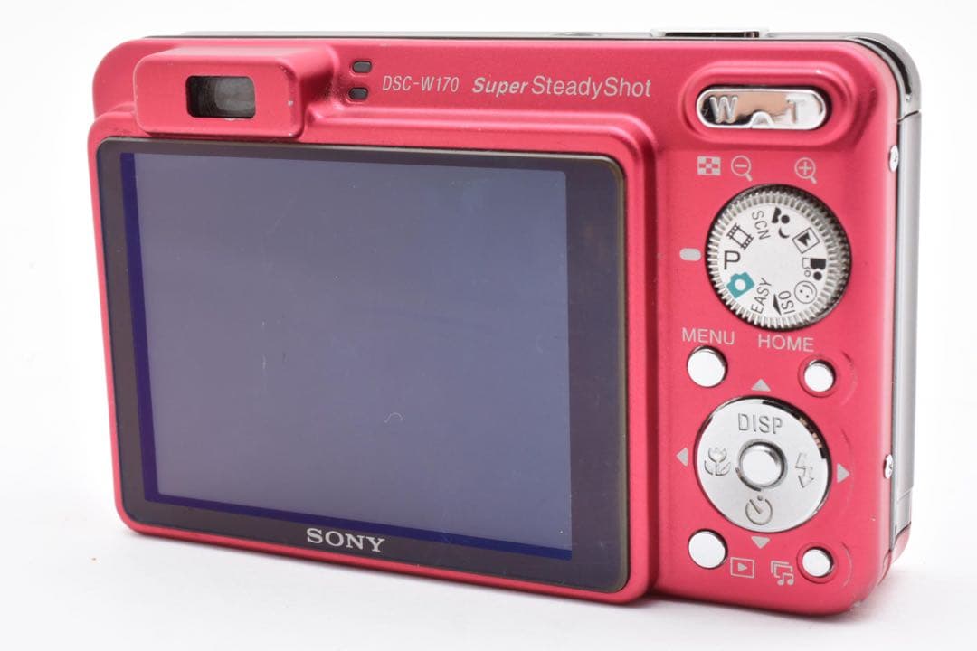 SONY Cyber-shot DSC-W170 10.1メガピクセル 赤