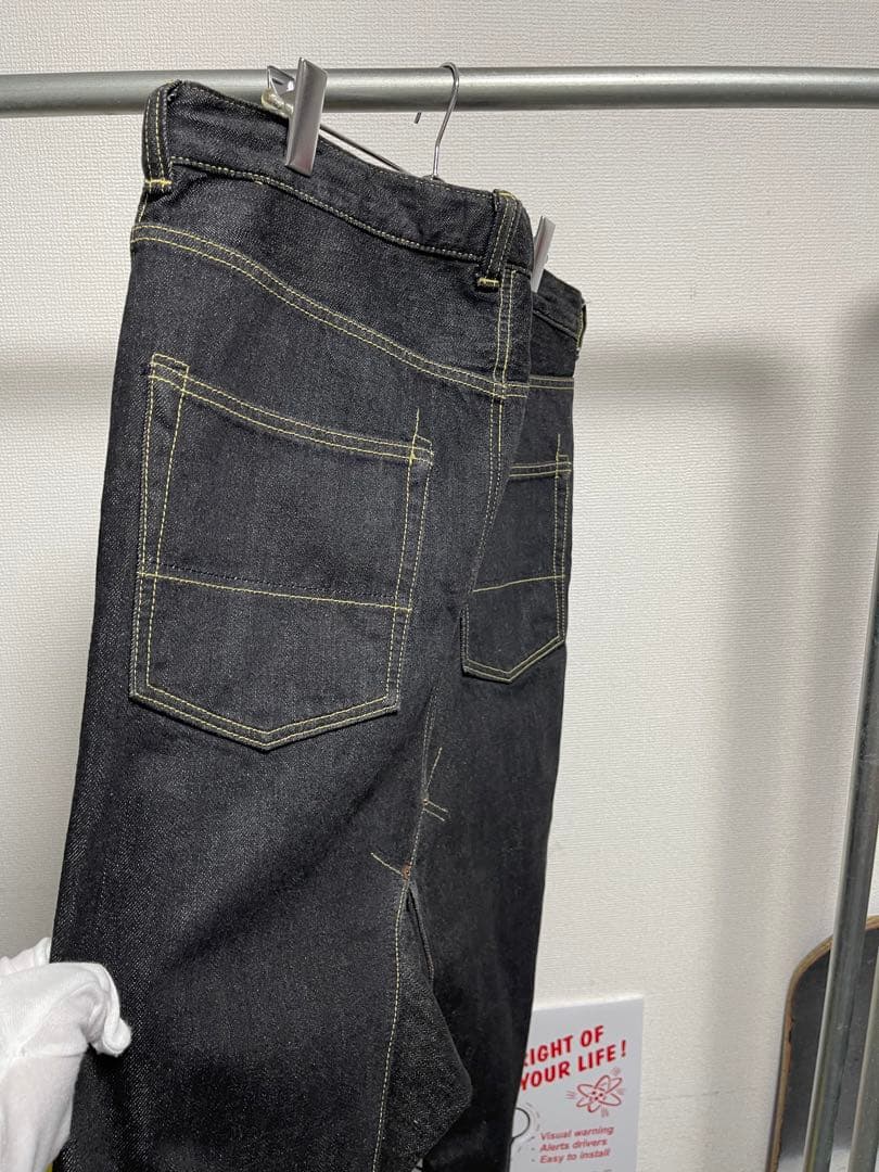 GANRYU ガンリュウ コムデギャルソン デニム サルエル パンツ　Sサイズ