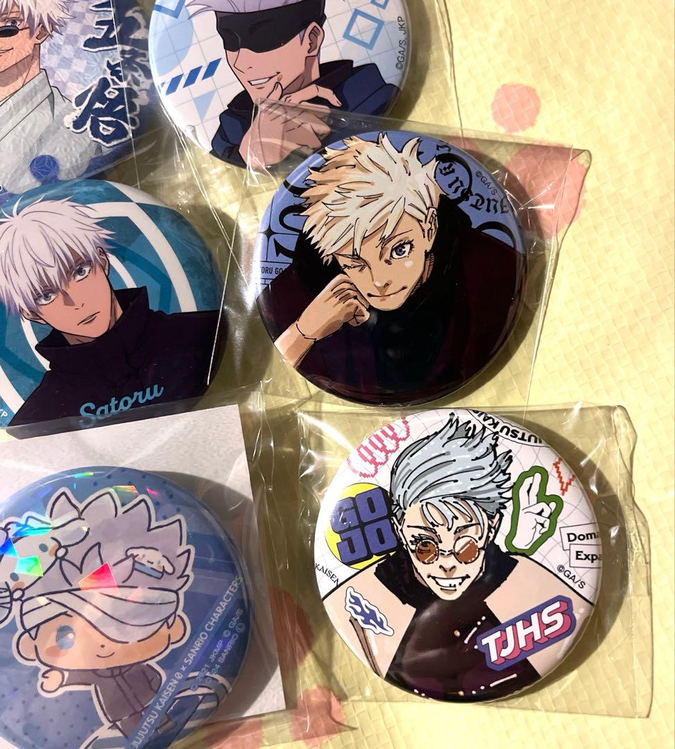 呪術廻戦　五条悟　まとめ売り　缶バッジ　アクスタ　クロス　セガラッキーくじ