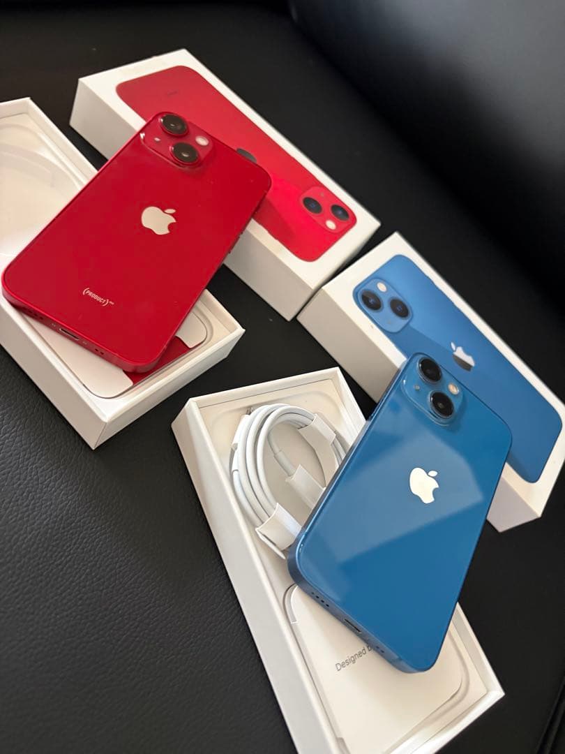 iPhone 13 赤 青 ミニ