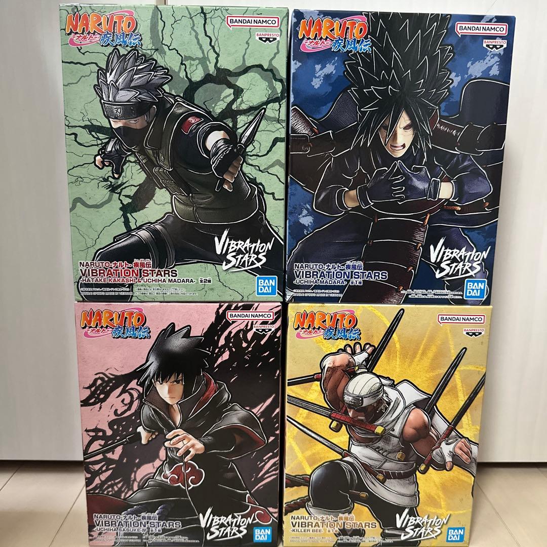 ナルト疾風伝　VIBRATION STARS カカシ　マダラ　サスケ　キラービー