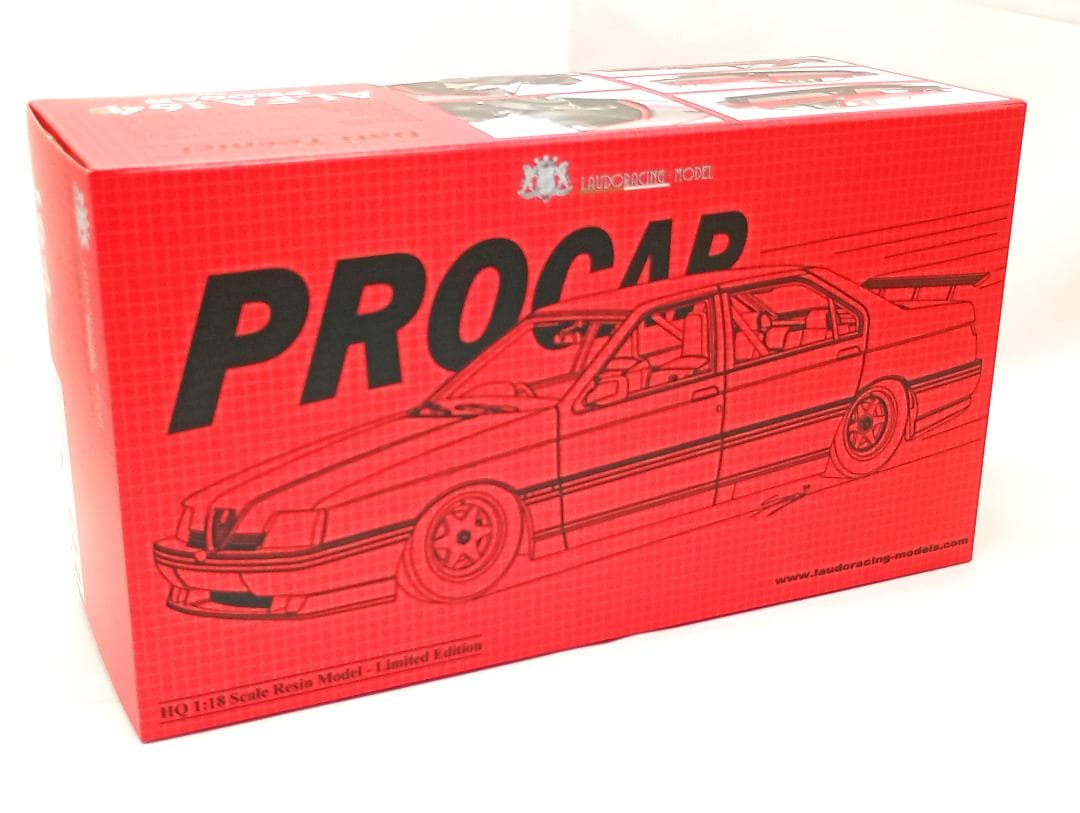 1/18 アルファロメオ 164 プロカー プロトティーポ 1988 レッド