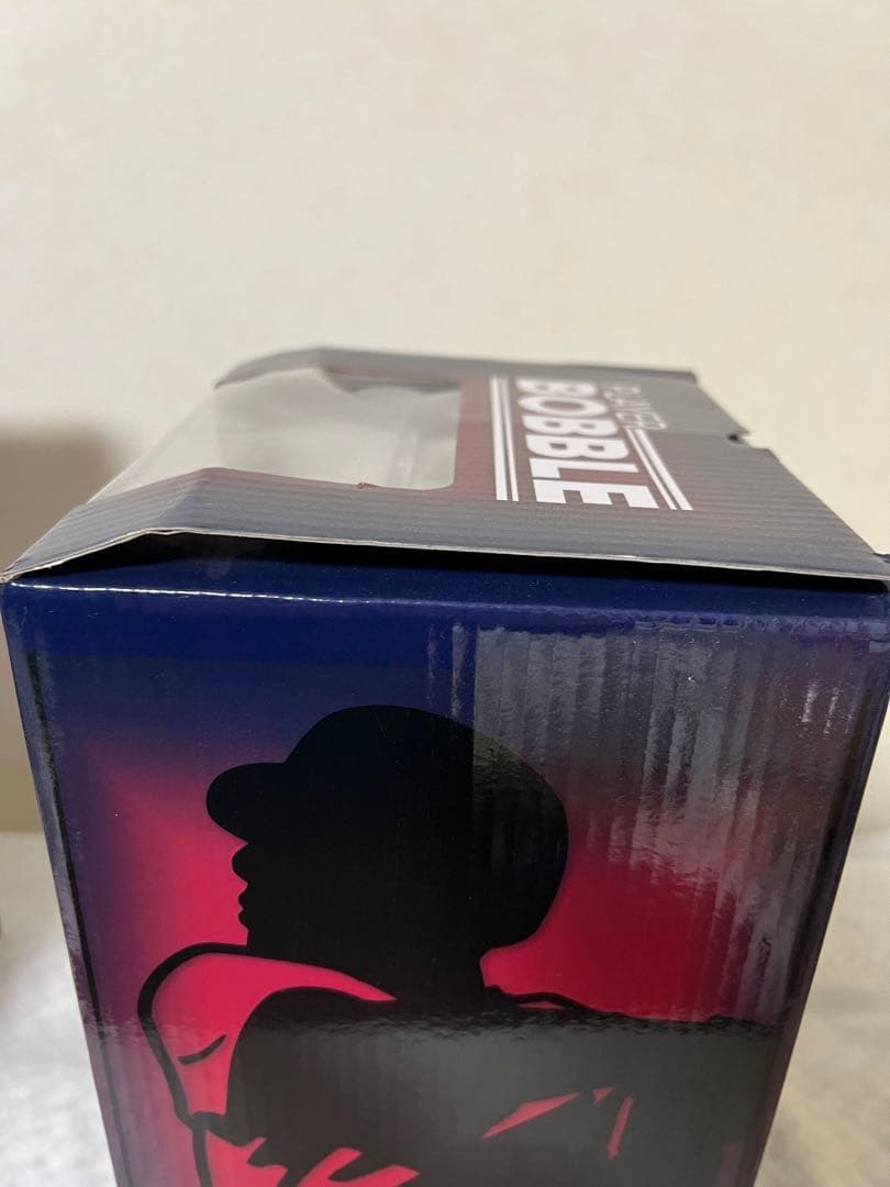 大谷翔平選手 ボブルヘッド フィギュア　トラウトのボブルヘッドもつけます。