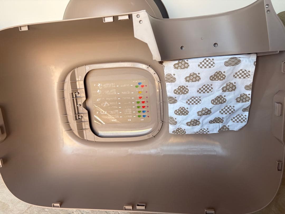 Pety 全自動猫トイレ Premium（消臭機能付）ブラウン