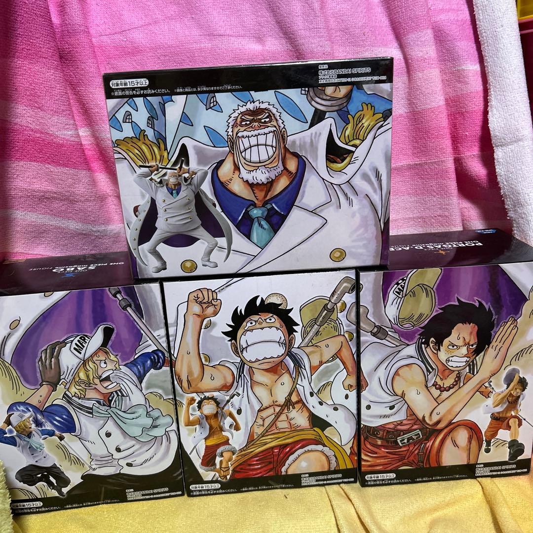 ワンピース フィギュア 4体セット バンダイ