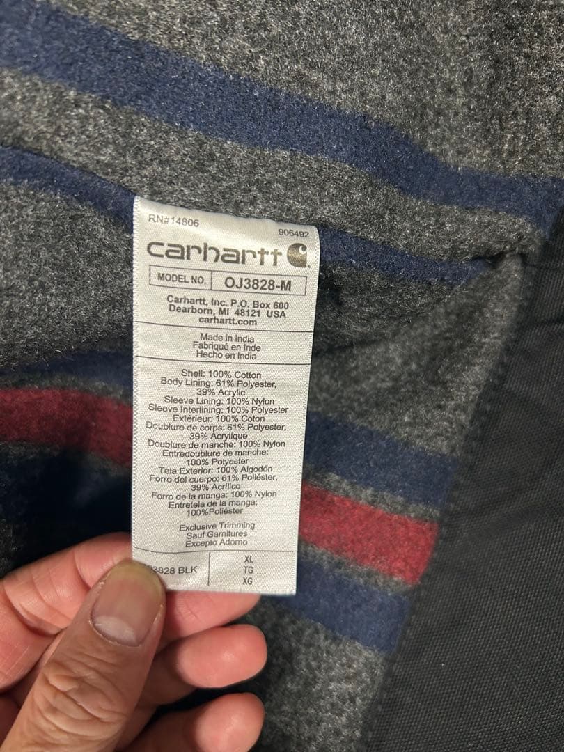 Carhartt デトロイトジャケット　XL カーハート　黒　ブラック