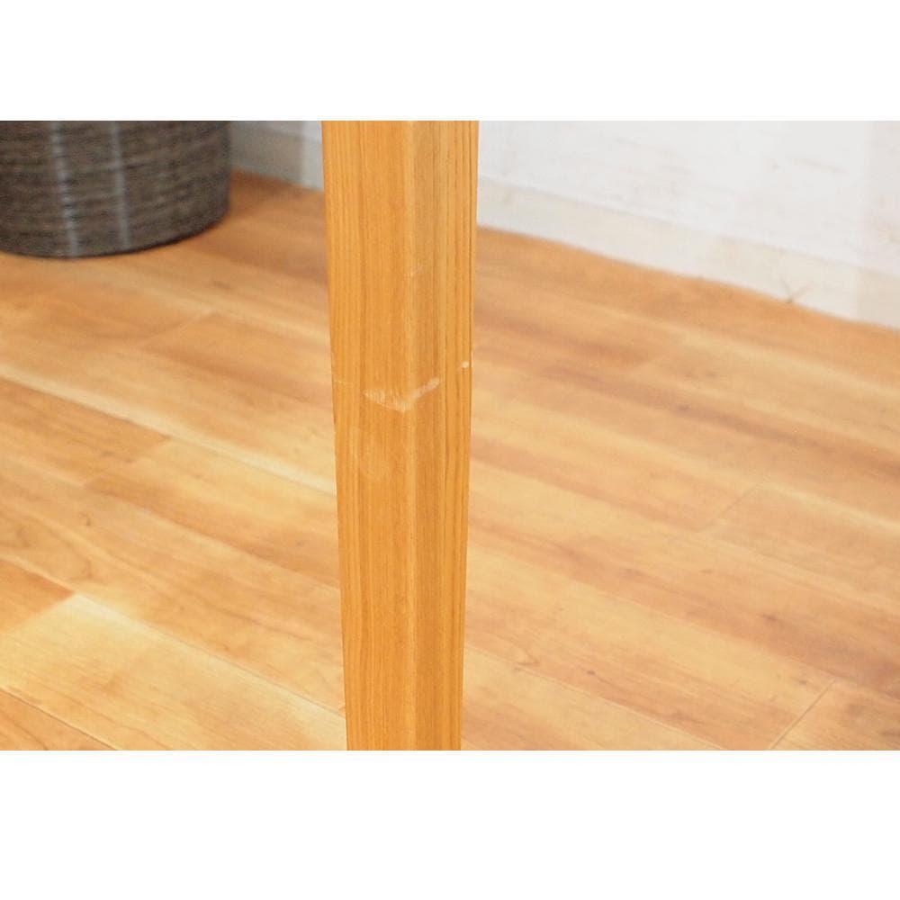 無印良品 MUJI タモ材 ダイニングテーブル 85cm 2人掛け ナチュラル