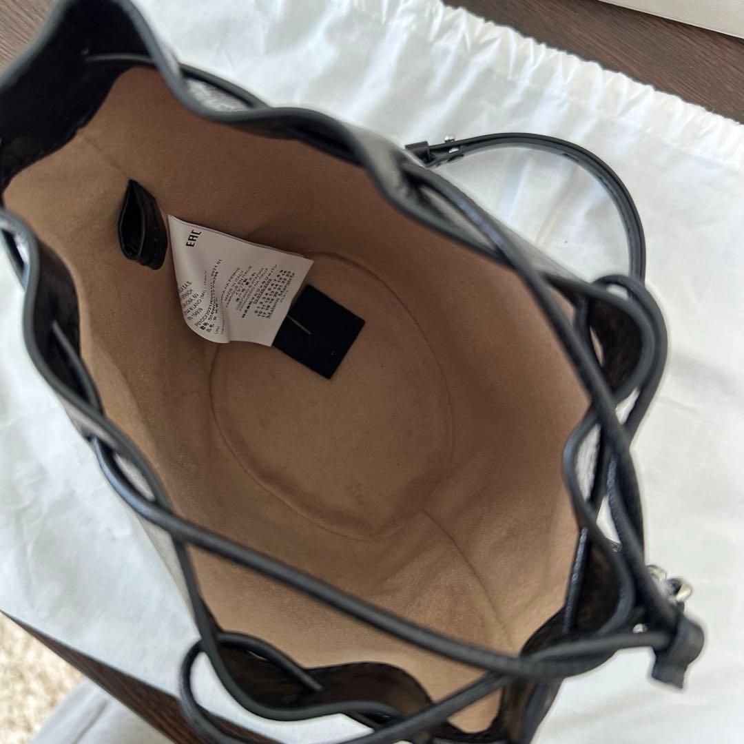 nataro様Maison Margiela 黒 TABI BUCKET BAG