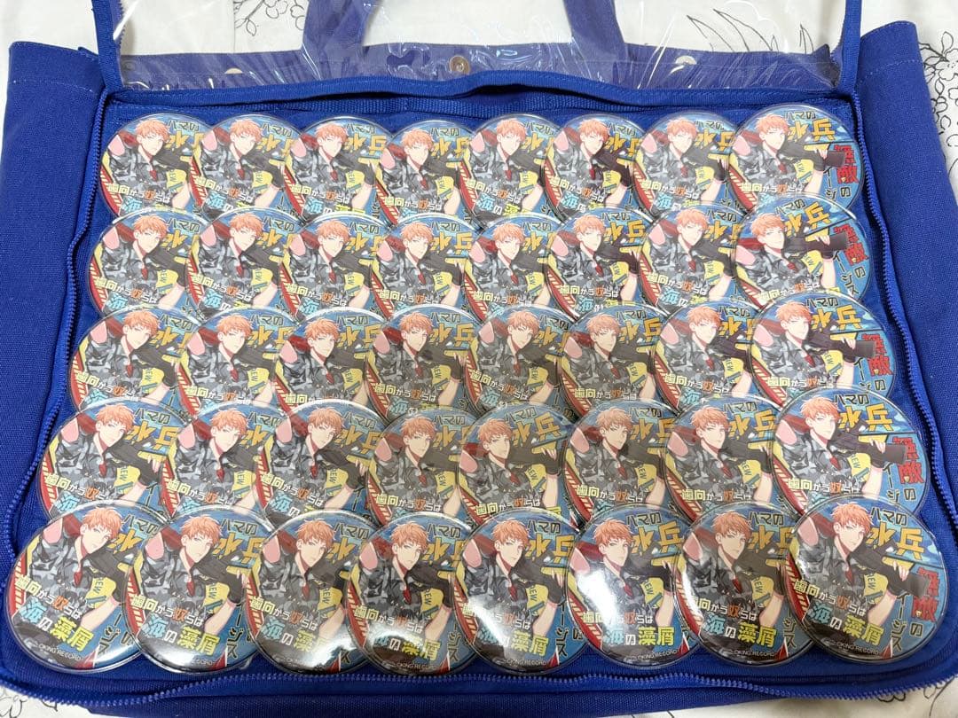 毒島メイソン理鶯 パンチライン缶バッジ