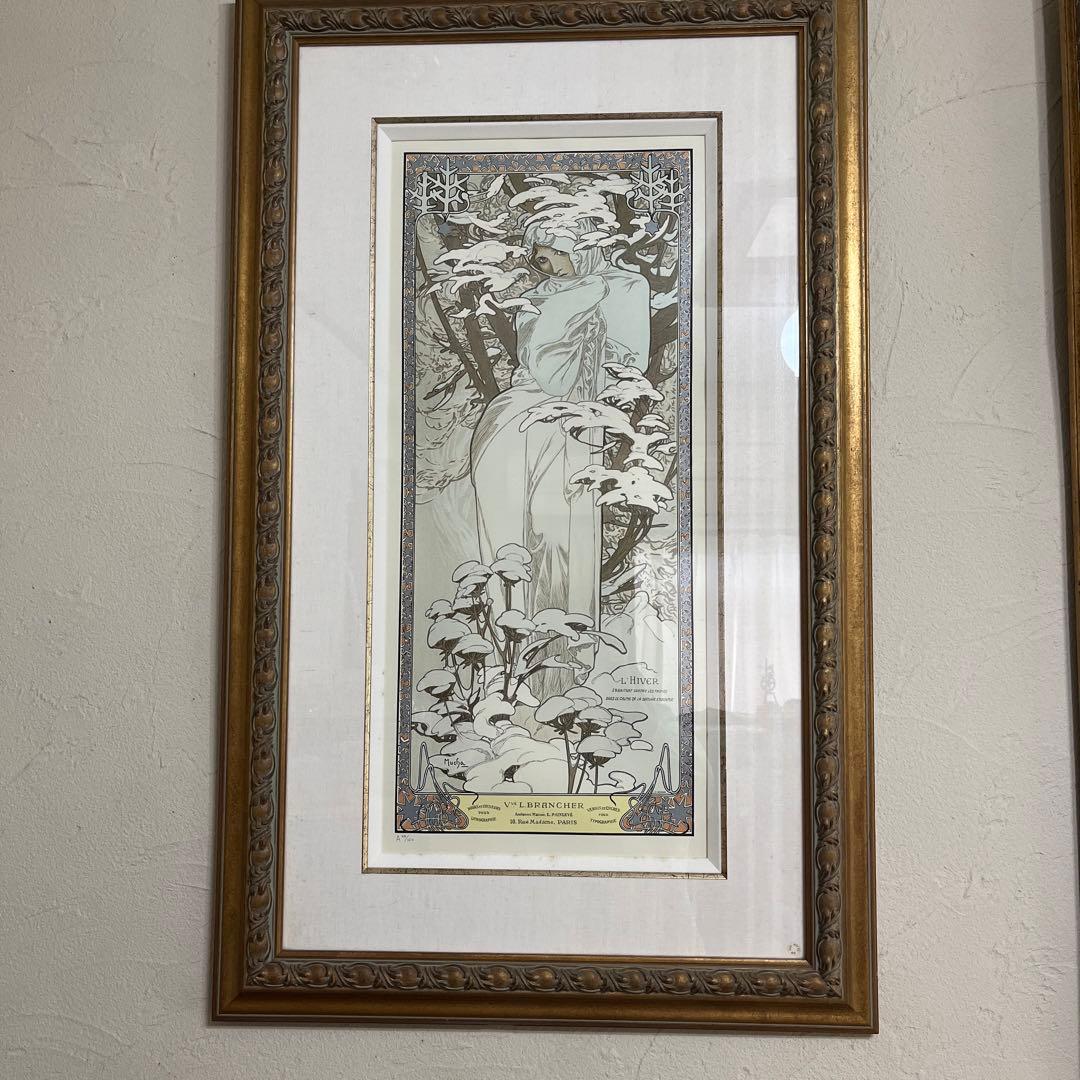 アルフォンス・ミュシャのリトグラフ