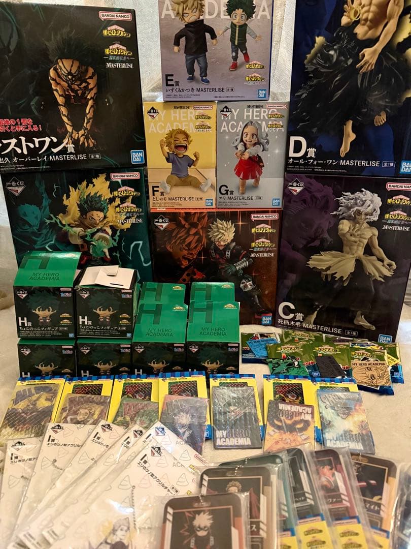 一番くじ　ヒロアカ　更に向こうへ　ラストワン賞　全種フルコンプセット