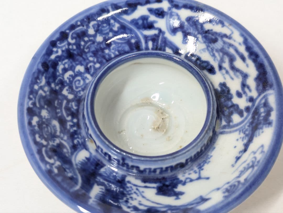 清水七兵衛 作 祥瑞 盃台 酒器