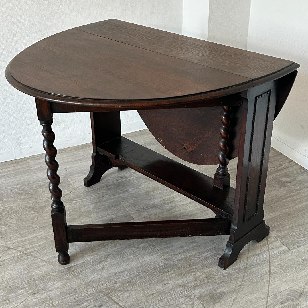 イギリス アンティーク家具 ゲートレッグテーブル 1930年頃 889A