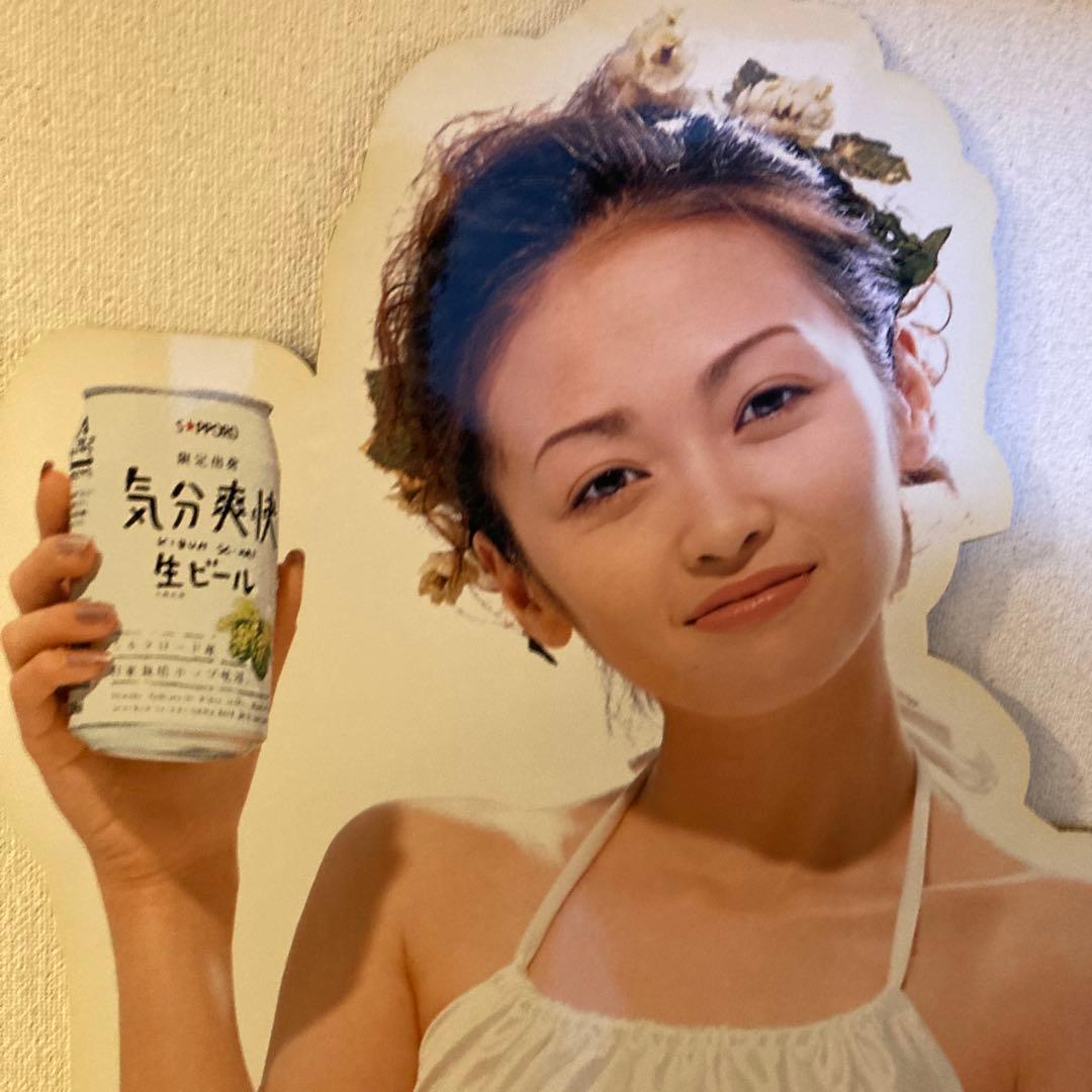 辺見えみり　SAPPORO 気分爽快生ビール 等身大パネル　パネル　ポスター