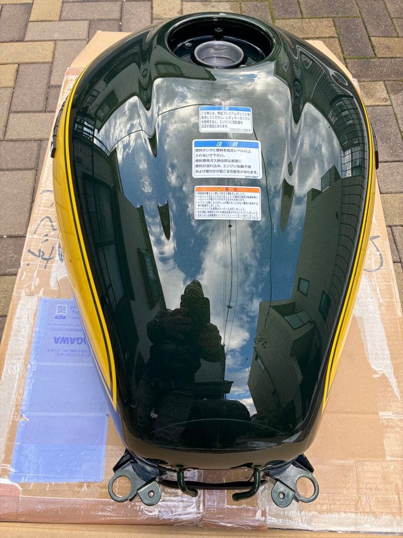 KAWASAKI z900rsイエローボールエディション 燃料タンク