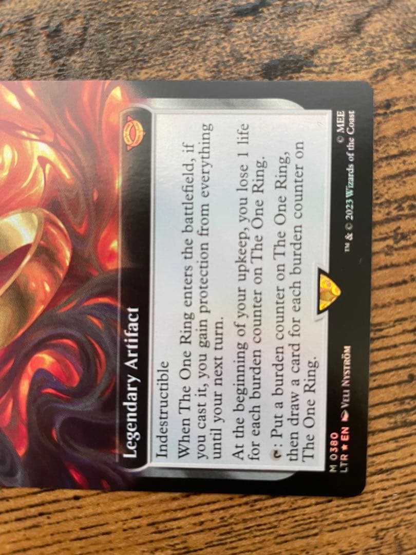 MtG 一つの指輪 拡張foil 英語版