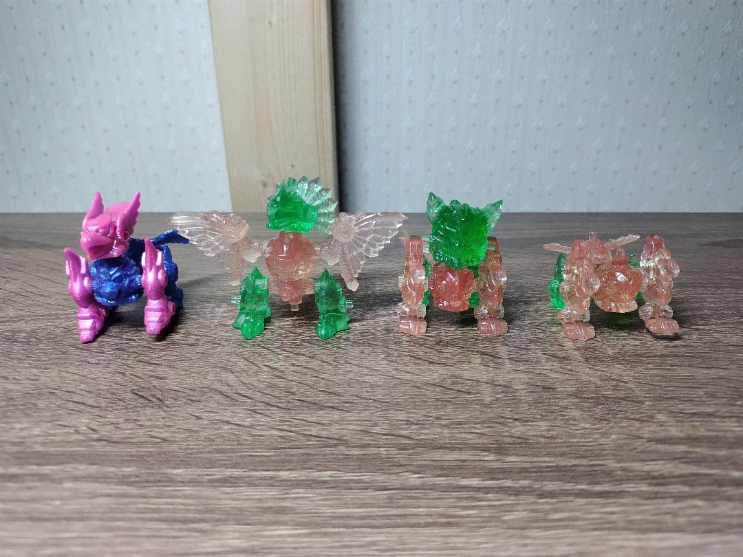 魔獣結合体　バイオパズラー　12体セット　カバヤ