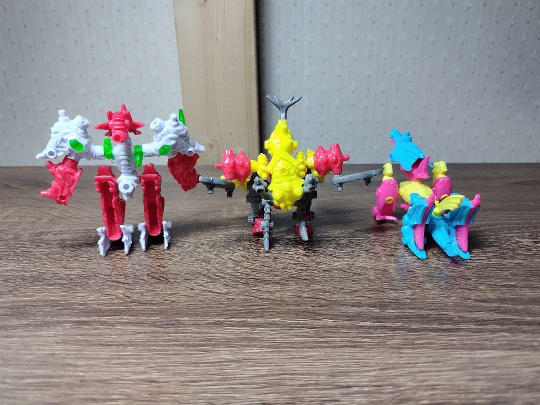 魔獣結合体　バイオパズラー　12体セット　カバヤ