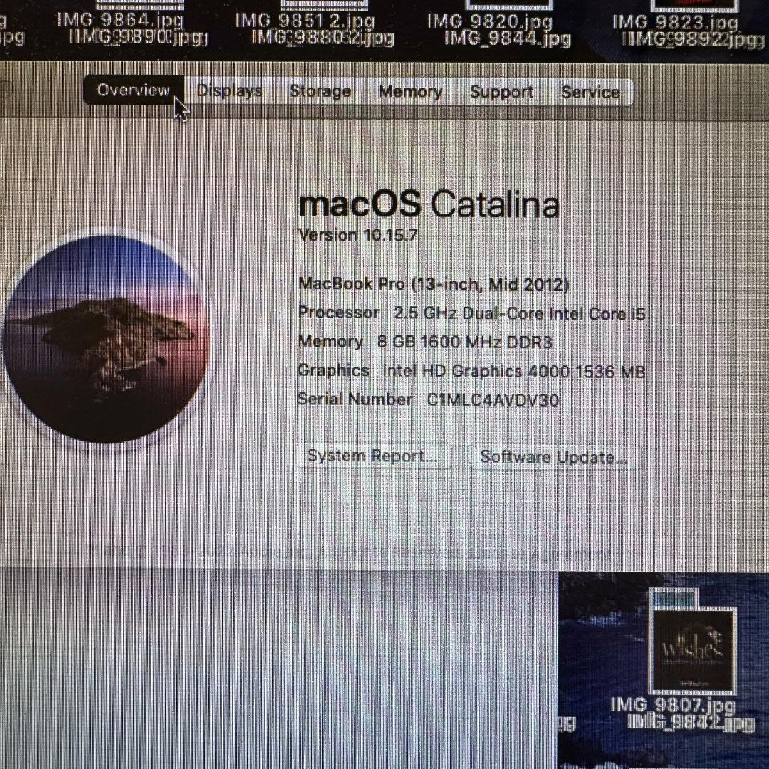 アップル Macbook Pro 13インチ Mid 2012 500GB