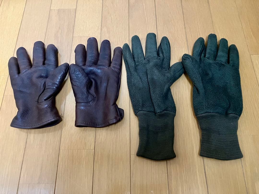 【USA製】90’s Polo by Ralph Lauren レザーグローブ