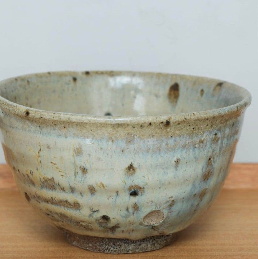 浜本洋好　斑唐津茶碗　唐津　三里窯　しぶや黒田陶苑