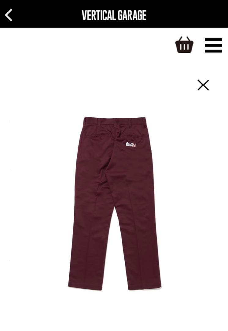 buddix チノパンSサイズ FANTASTICS