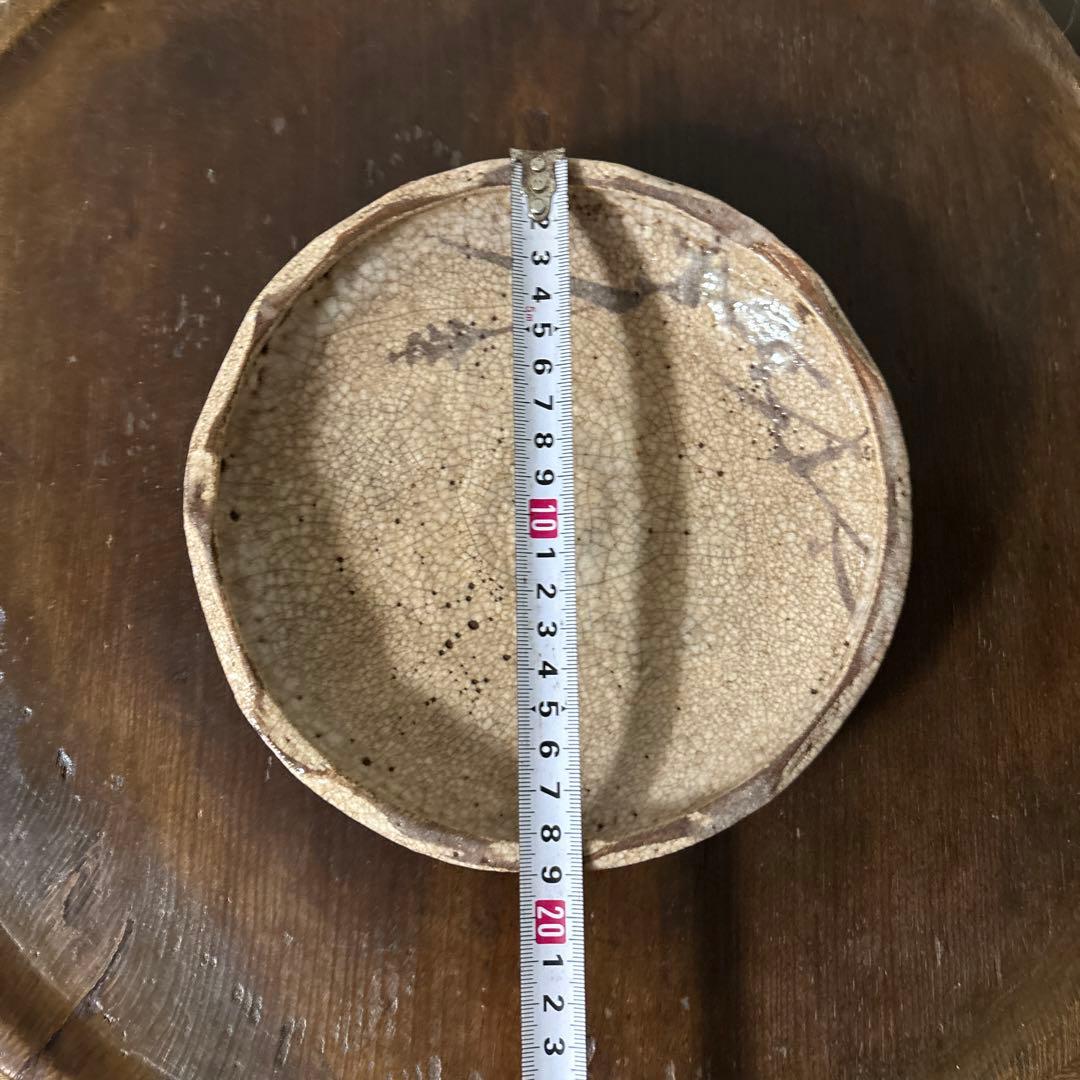 絵瀬戸小鉢 木箱付　志野　美濃　瀬戸　古美術　懐石　酒器　唐津　備前　李朝